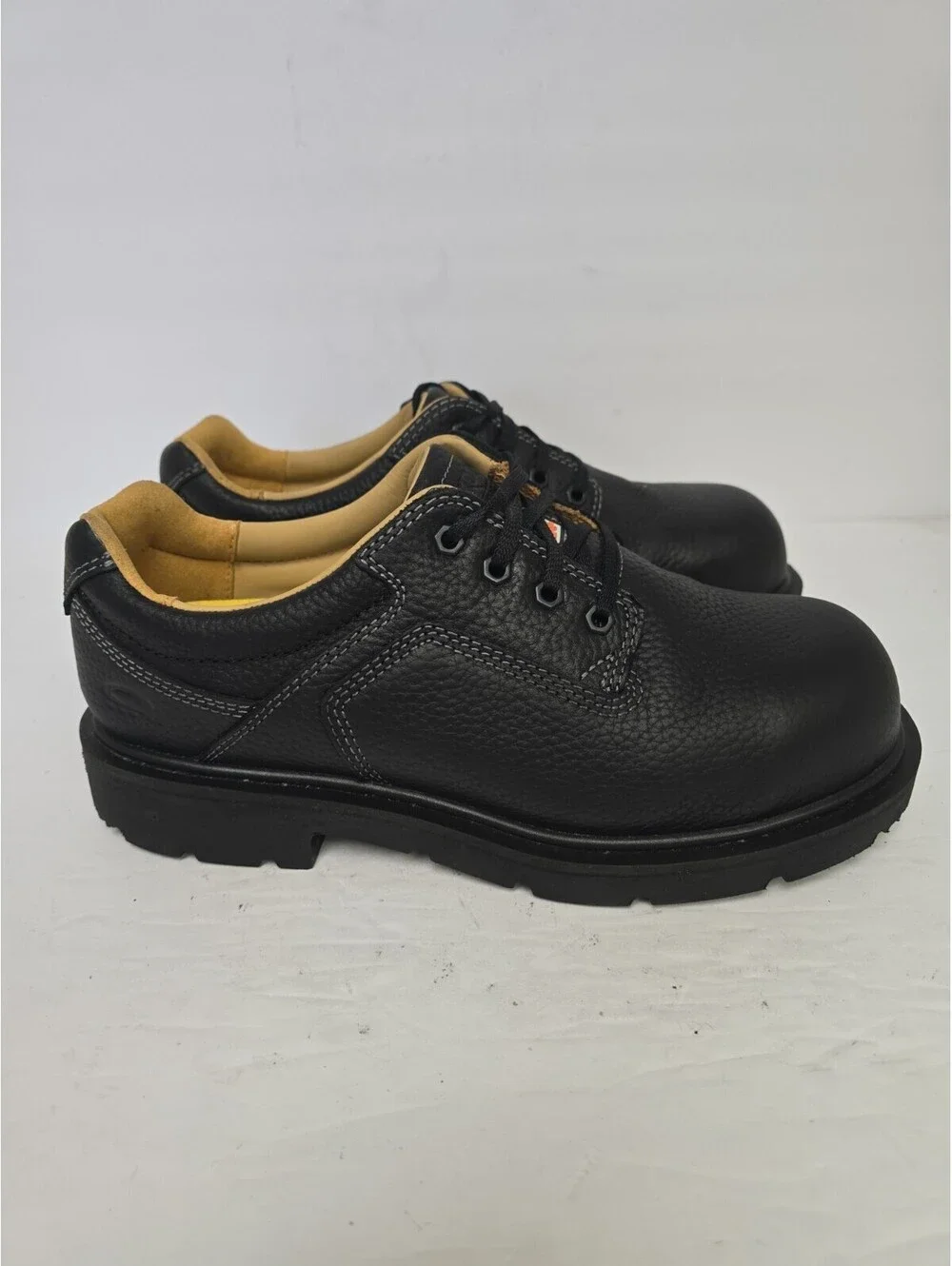 DAKOTA Men's Aluminum Toe Composite Plate Oxford Safety Shoes 1119QC Black 10.5W